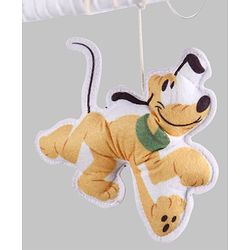 Babyhug Disney Cot Mobile with Mickey & Friends Appliques - White