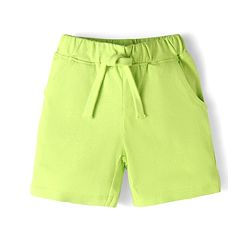 Babyhug Single Jersey Knit Sleeveless T-Shirt and Short Set with Dino Print- Light Blue & Green