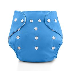 Babyhug  Free Size Reusable Cloth Diaper with Inserts Pack of 3 - Multicolour