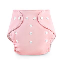 Babyhug  Free Size Reusable Cloth Diaper with Inserts Pack of 3 - Multicolour