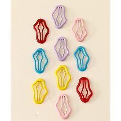 Babyhug Snap Clips Pack of 5 - Multicolor