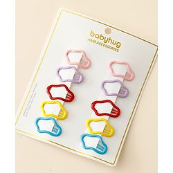 Babyhug Snap Clips Pack of 5 - Multicolor