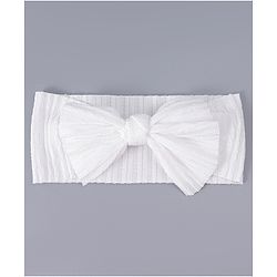 Babyhug Free Size Headbands With Bow Applique Pack Of 6 - Multicolour