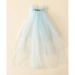 Babyhug Clip with Bow Applique & Veil - Purple