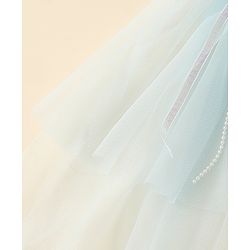 Babyhug Clip with Bow Applique & Veil - Purple