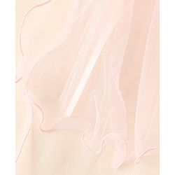 Babyhug Hair Clip with Bow Applique & Veil - Pink