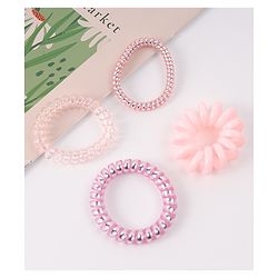 Babyhug Hair Accessories Combo Sets with Bow Applique - Pink