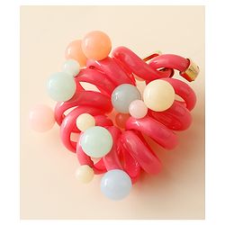 Babyhug Hair Clips with Pearl Applique Pack of 2 - Multicolor