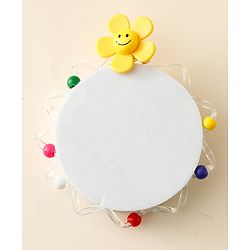 Babyhug Hair Clips with Floral Applique Pack of 2 - Multicolor