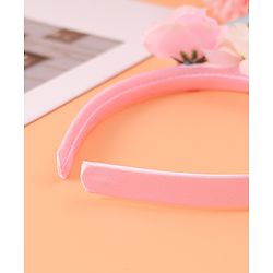 Babyhug Free Size Hair Band With Happy Birthday Text & Floral Applique - Multicolour
