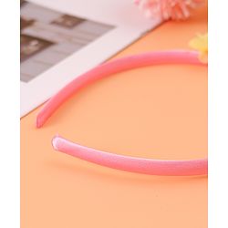 Babyhug Free Size Hair Band With Birthday Princess Text & Floral Applique - Multicolour
