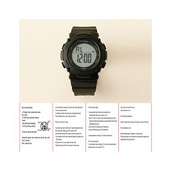 Babyhug Digital Watch - Light Blue