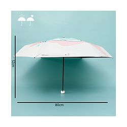 Babyhug Cartoon Printed Umbrella - Light Pink