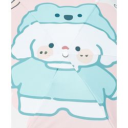Babyhug Cartoon Printed Umbrella - Light Pink