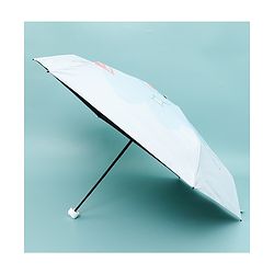 Babyhug Teddy Bear Printed Umbrella - Light Blue