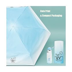 Babyhug Solid Colour Umbrella - Blue