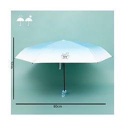 Babyhug Solid Colour Umbrella - Blue
