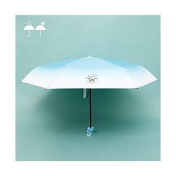 Babyhug Solid Colour Umbrella - Blue