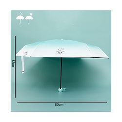 Babyhug Solid Colour Umbrella - Blue
