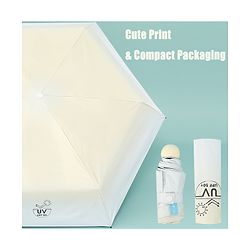 Babyhug Solid Colour Umbrella - Blue