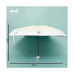 Babyhug Solid Colour Umbrella - Blue