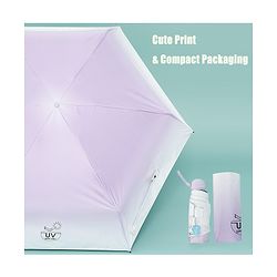 Babyhug Solid Colour Umbrella - Blue