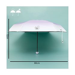 Babyhug Solid Colour Umbrella - Blue