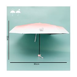 Babyhug Solid Colour Umbrella - Blue
