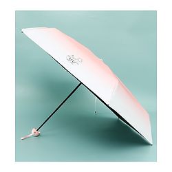 Babyhug Solid Colour Umbrella - Blue