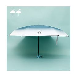 Babyhug Solid Colour Umbrella - Blue