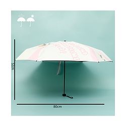 Babyhug Kids Umbrella with Bear Print - Light Blue