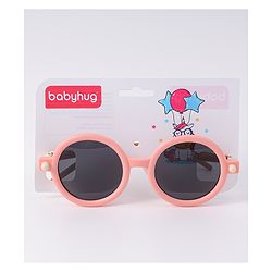 Babyhug Free Size Oval Shaped Sunglasses - Pink
