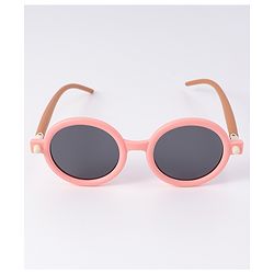 Babyhug Free Size Oval Shaped Sunglasses - Pink