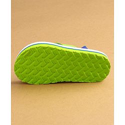 Cute Walk by Babyhug Flip Flops With Dinosaur Print & Backstrap Closure - Green