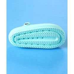 Cute Walk by Babyhug Clogs with Backstrap Closure & Dino Applique -  Mint