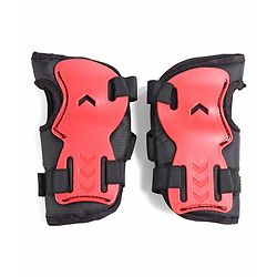 Babyhug Premium Safety Helmet & Protective Gear Set Size XXS - Red