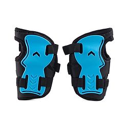 Babyhug Kids Safety Skating Cycling Protective Gear Set for Knee Elbow Wrist Guard Size XXS - Blue