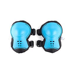 Babyhug Kids Safety Skating Cycling Protective Gear Set for Knee Elbow Wrist Guard Size XXS - Blue