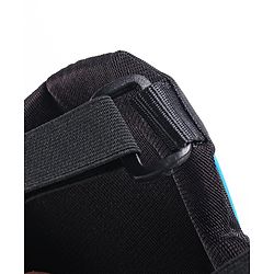 Babyhug Kids Safety Skating Cycling Protective Gear Set for Knee Elbow Wrist Guard Size XXS - Blue