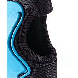 Babyhug Kids Safety Skating Cycling Protective Gear Set for Knee Elbow Wrist Guard Size XXS - Blue