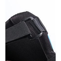 Babyhug Kids Safety Skating Cycling Protective Gear Set for Knee Elbow Wrist Guard Size XXS - Blue