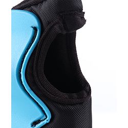 Babyhug Kids Safety Skating Cycling Protective Gear Set for Knee Elbow Wrist Guard Size XXS - Blue