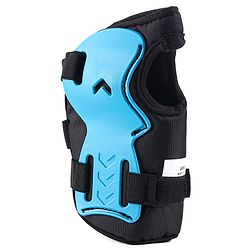 Babyhug Kids Safety Skating Cycling Protective Gear Set for Knee Elbow Wrist Guard Size XXS - Blue
