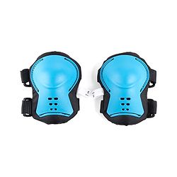 Babyhug Kids Safety Skating Cycling Protective Gear Set for Knee Elbow Wrist Guard Size XXS - Blue