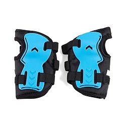 Babyhug Kids Safety Skating Cycling Protective Gear Set for Knee Elbow Wrist Guard Size XXS - Blue