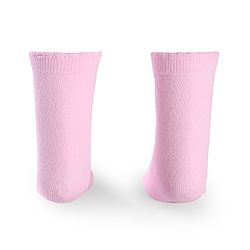 Cute Walk By Babyhug Disney Ankle Length Anti-Bacterial Socks With Minnie Mouse And Family Graphics Pack Of 3 - Pink Light Blue & Yellow