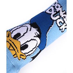 Cute Walk By Babyhug Disney Ankle Length Anti-Bacterial Socks With Mickey, Goofy And Donald Graphics Pack Of 3 - Green Red & Blue