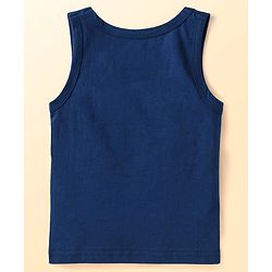 Babyhug Disney Interlock Knit Sleeveless Vests with Mickey Mouse Print Pack of 3 - Red White & Navy Blue