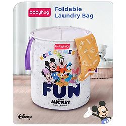 Babyhug Disney Foldable Laundry Bag with Handle Lion King Theme - Red