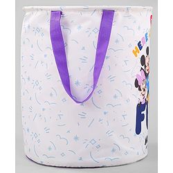 Babyhug Disney Foldable Laundry Bag with Handle Lion King Theme - Red